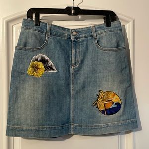 Stella McCartney Jean mini skirt
